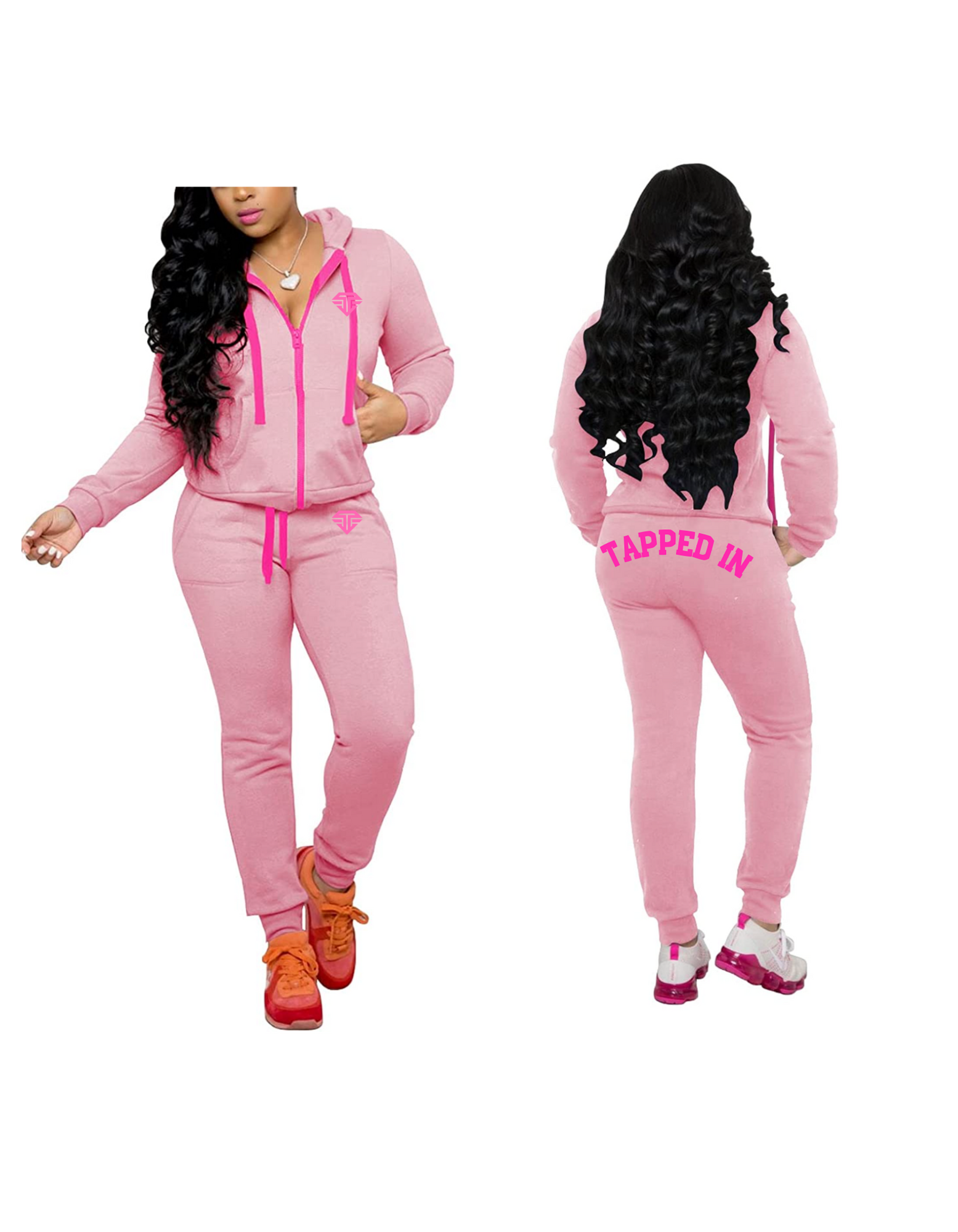 Pink Women's Jogging Suit