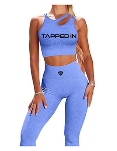 Tapped In Fit Cropped Bra and Leggings